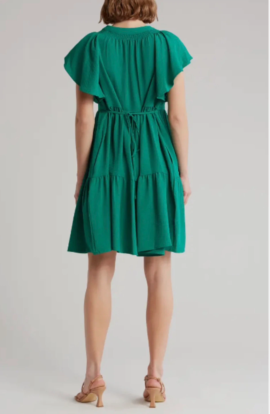 Calvin Klein Green Tiered Dress - photo 2