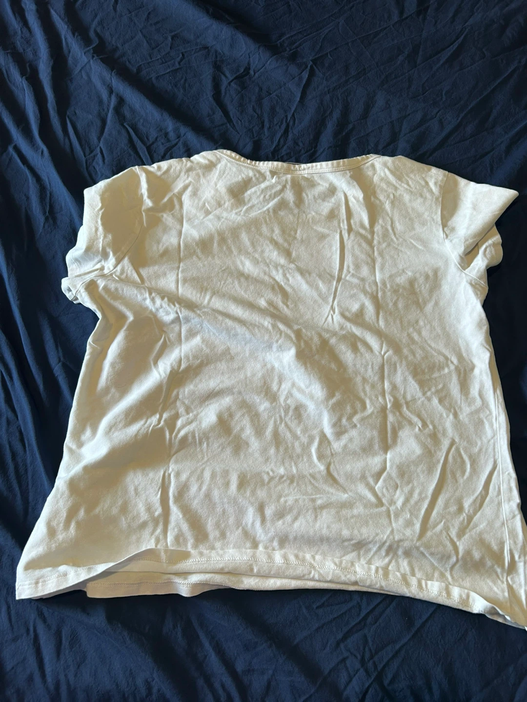 H&M White Crew Neck T-Shirt - XL - photo 3