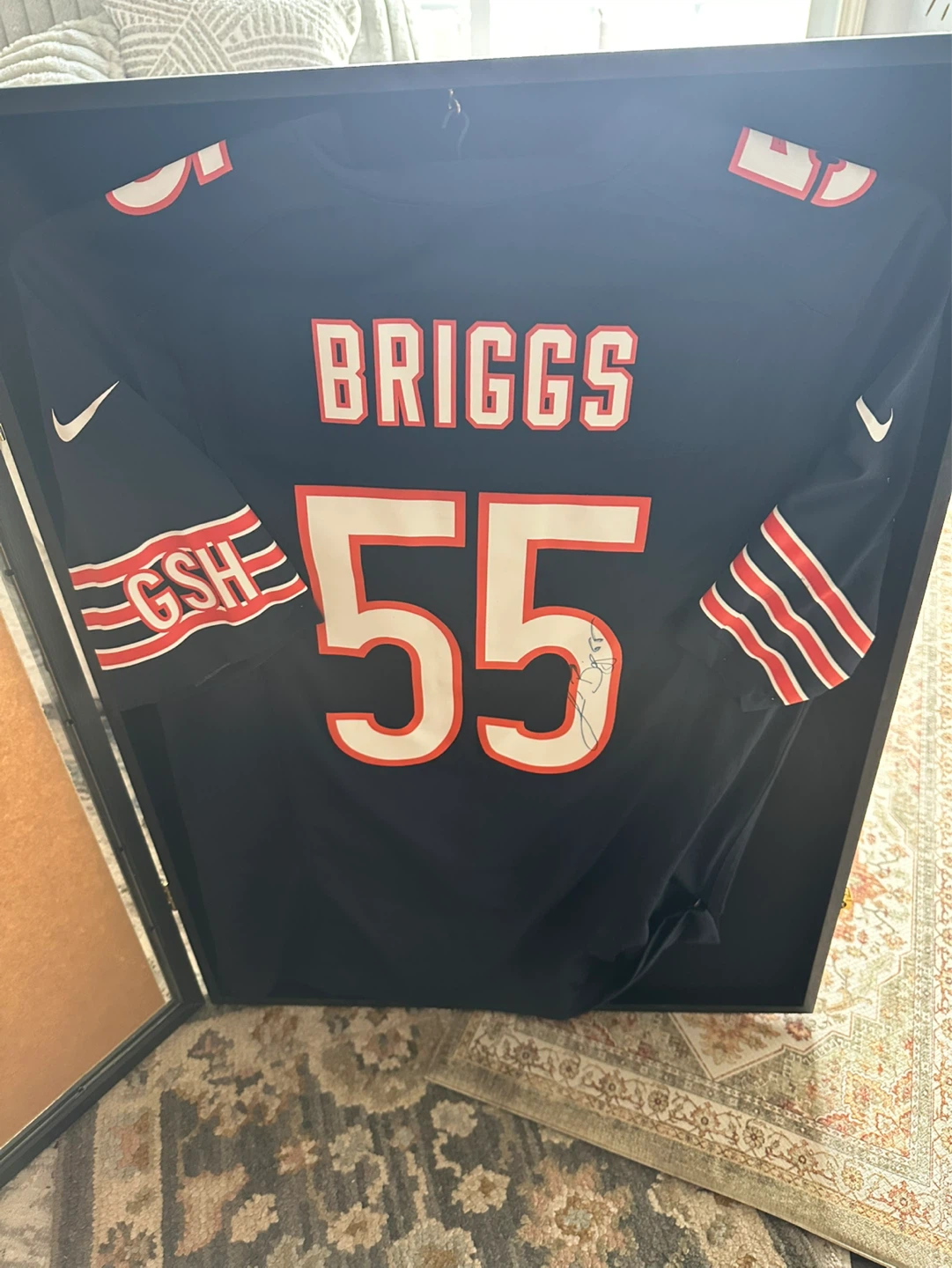 Lance Briggs Chicago Bears Autographed Jersey #55