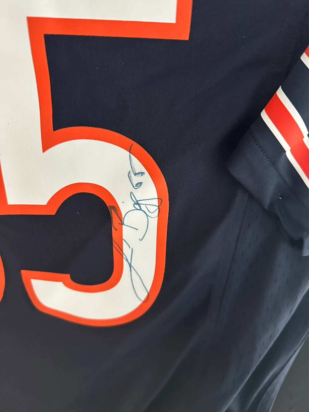 Lance Briggs Chicago Bears Autographed Jersey #55 - photo 2
