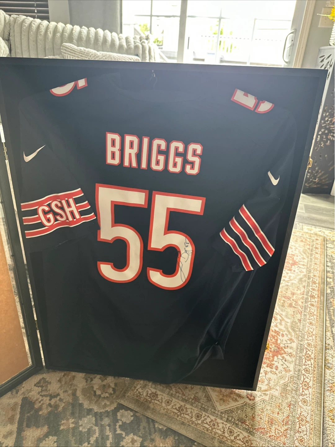 Lance Briggs Chicago Bears Autographed Jersey #55 - photo 3