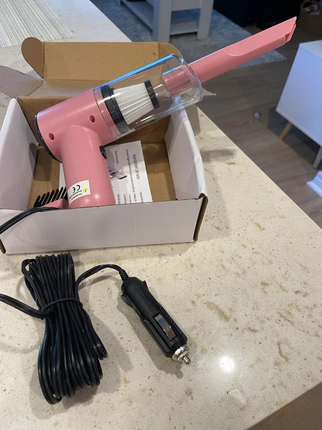 Pink Car Vacuum Cleaner - photo 2