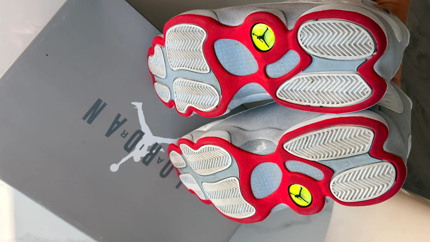 Air Jordan 13 Retro Wolf Grey Size 10 – 8/10 Conditi - photo 5