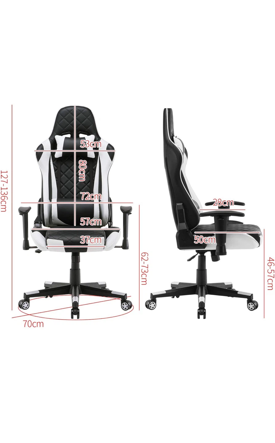 High-Back Gaming Chair PC Office Chair Computer Racing Chair - photo 4