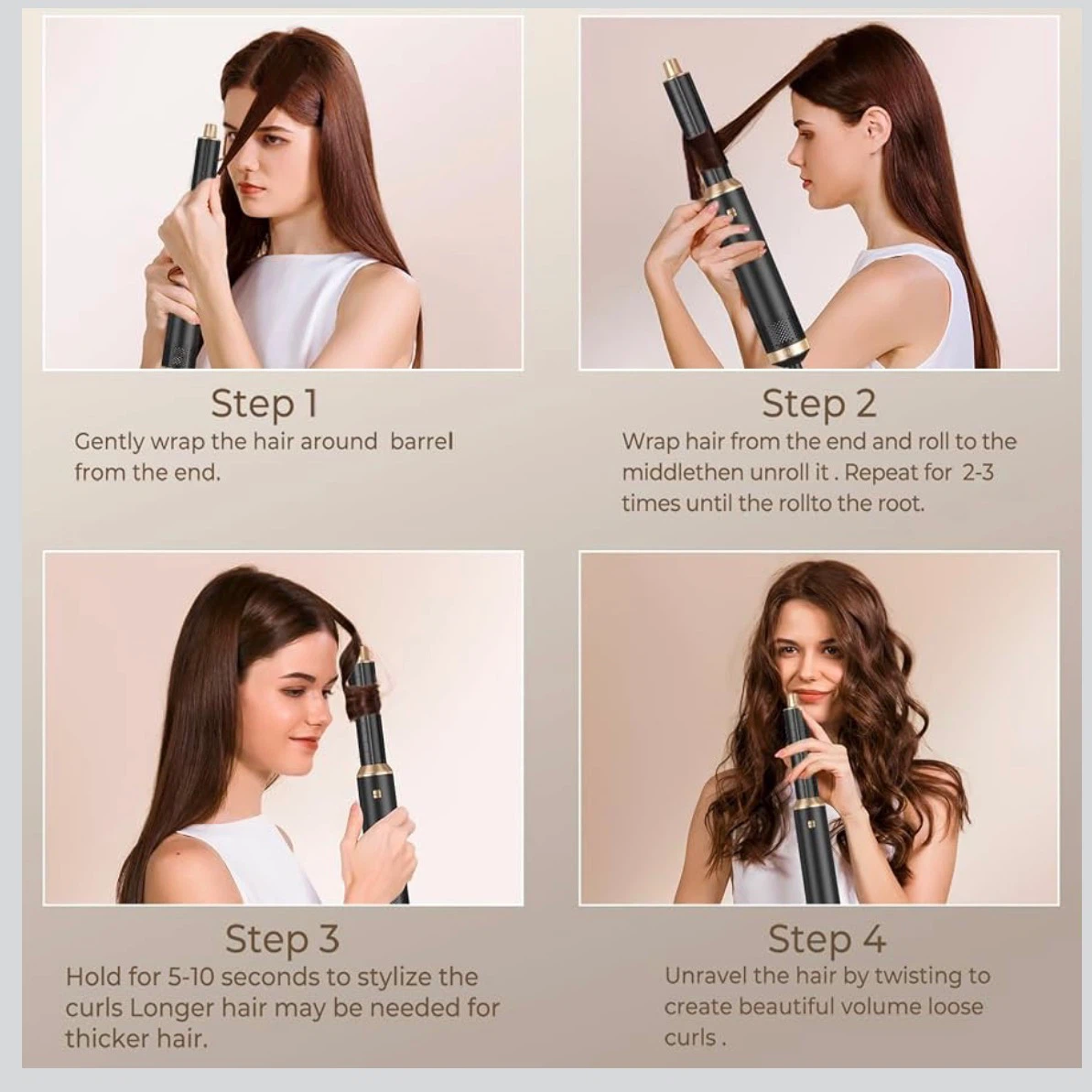 5-in-1 Hot Air Hair Styler Set - photo 4
