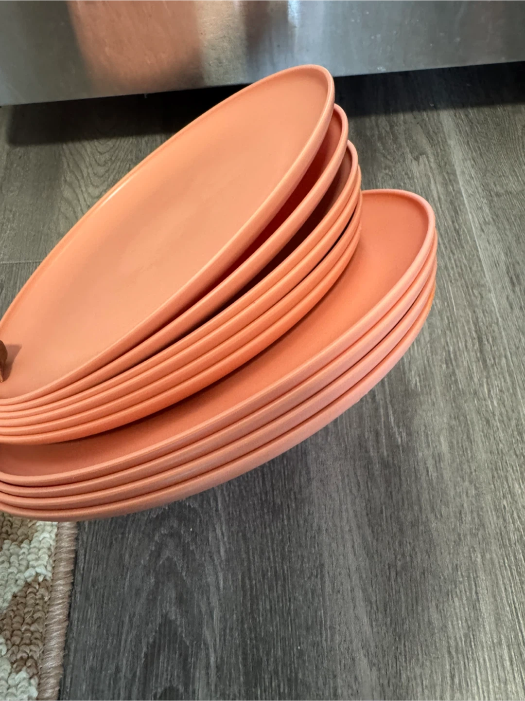 Mainstays round dinner Plates - Set of 10