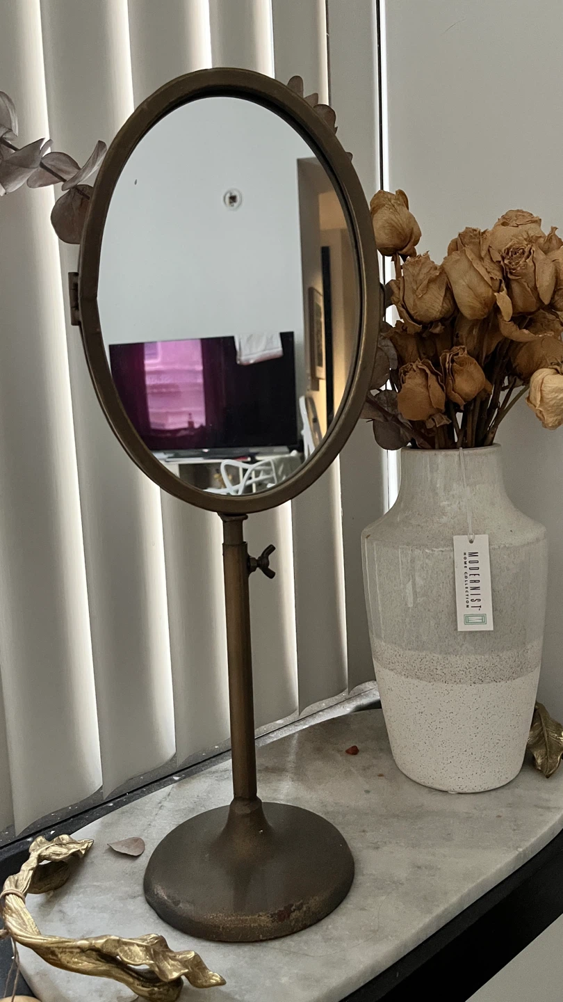 Vintage Double Sided Standing Mirror - photo 2