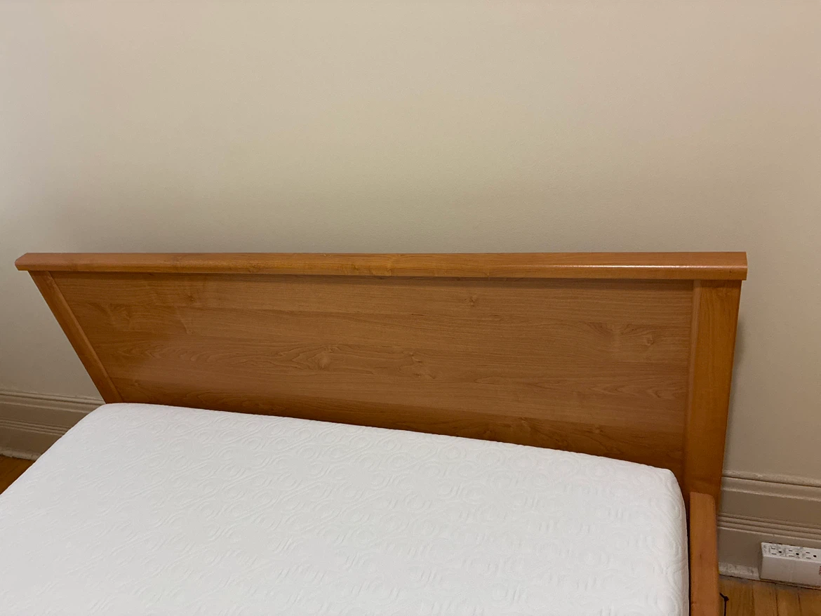 Wooden bed frame. Double/ full bed. - photo 2