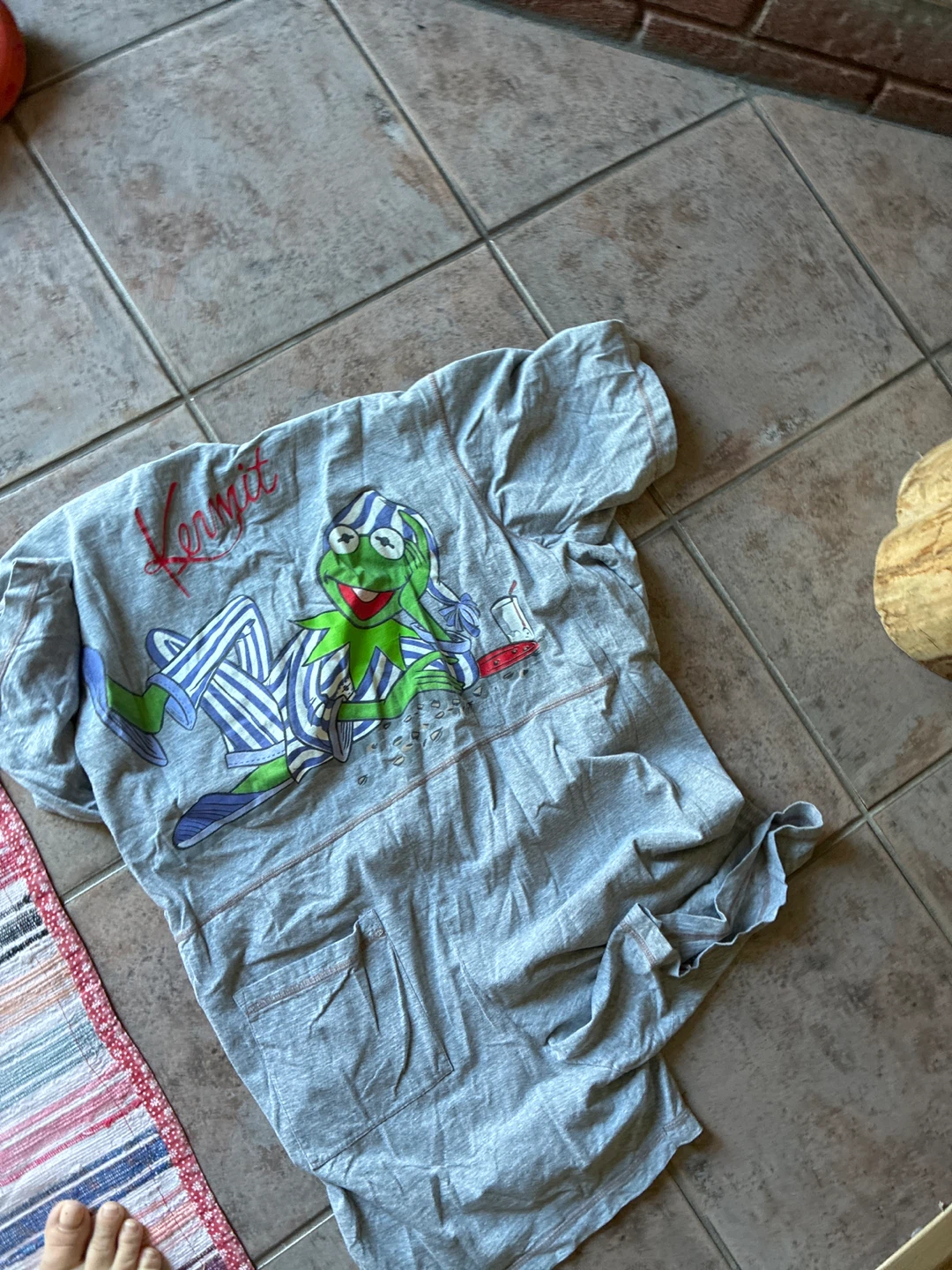 Kermit the Frog Pyjama Top - photo 2