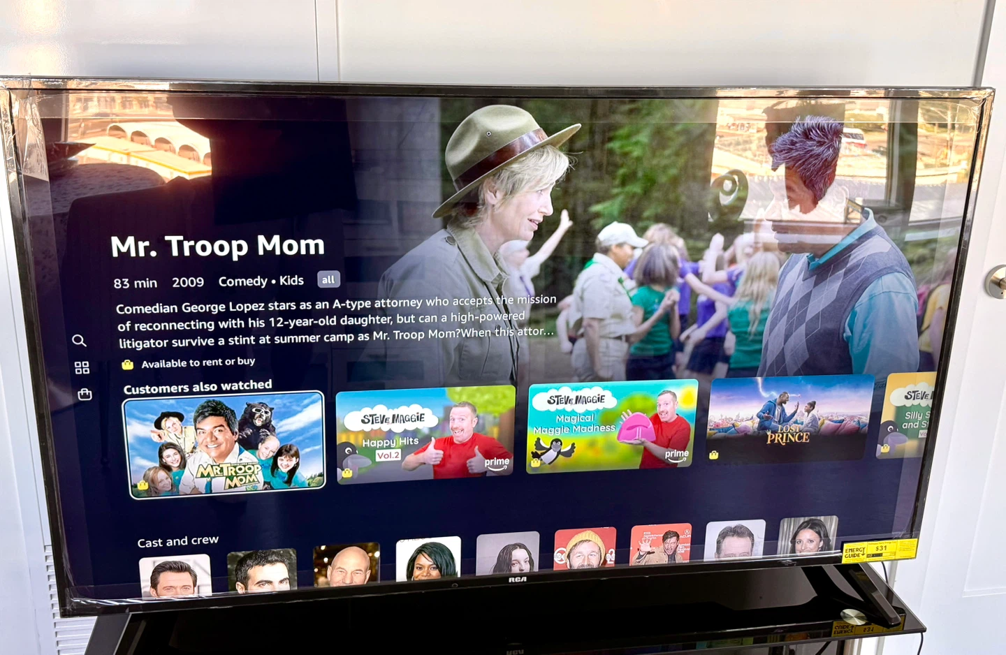 RCA 60” webOS Smart 4K Ultra HD TV – Like New - photo 5