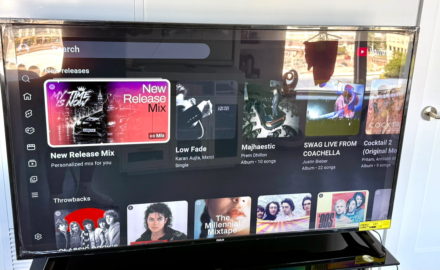 RCA 60” webOS Smart 4K Ultra HD TV – Like New - photo 4