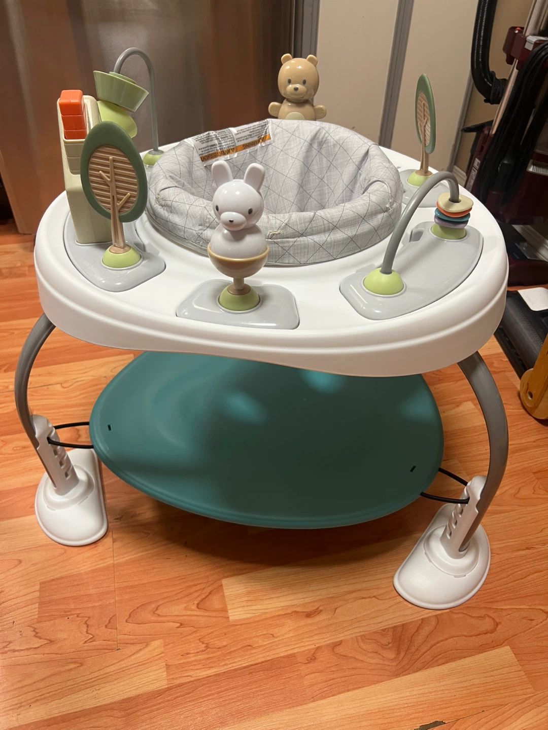 Ingenuity Spring & Sprout 2-in-1 Activity Jumper & Table