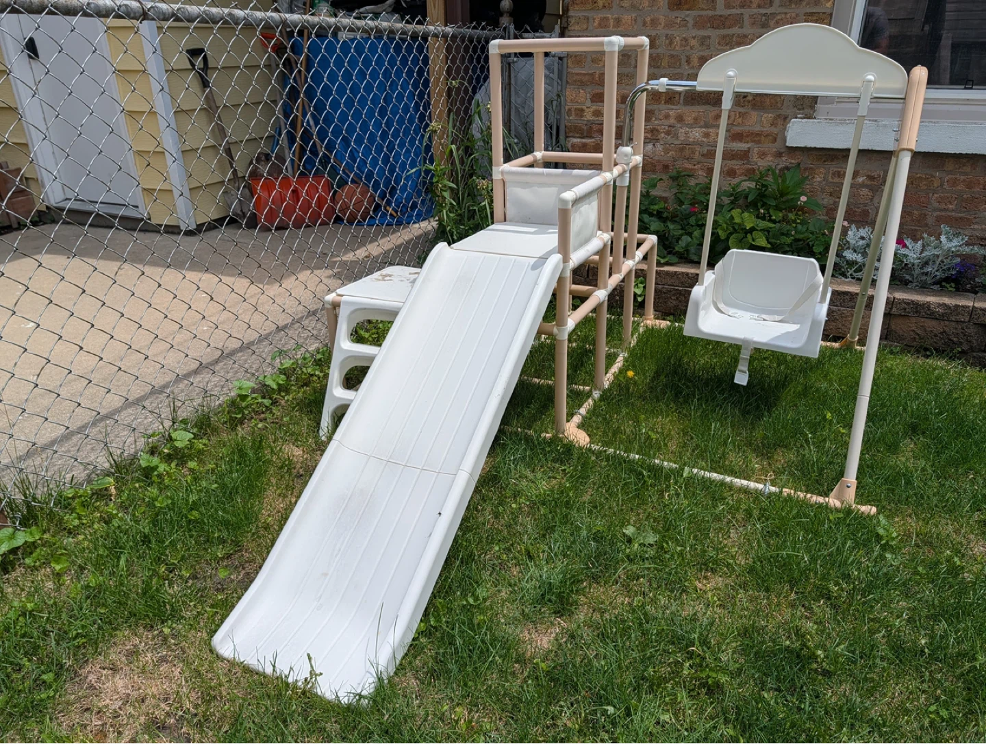 Kids Playground Slide and Swing Set - photo 3