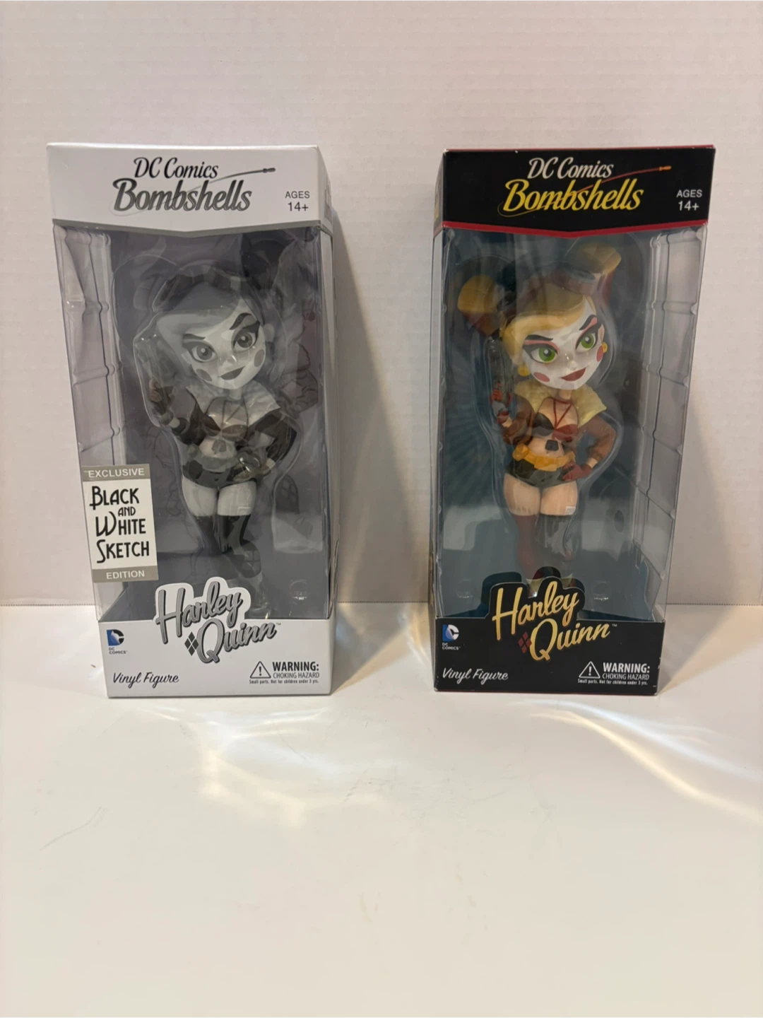DC Comics Bombshells Harley Quinn Vinyl Figures (2-Pack)