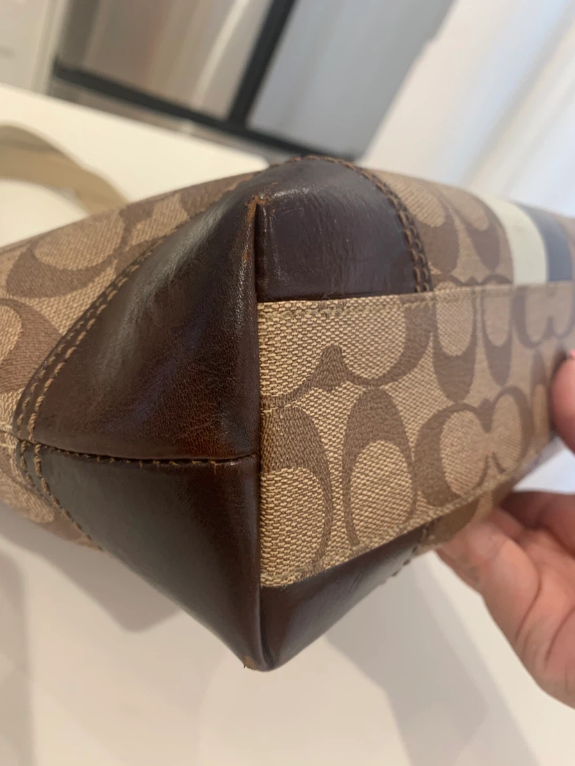 💜 Coach Brown Signature Chelsea Heritage Tote Bag 💜 - photo 4