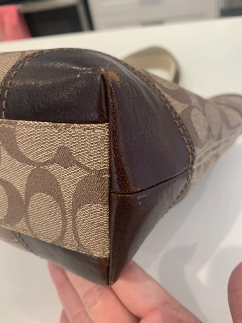 💜 Coach Brown Signature Chelsea Heritage Tote Bag 💜 - photo 5