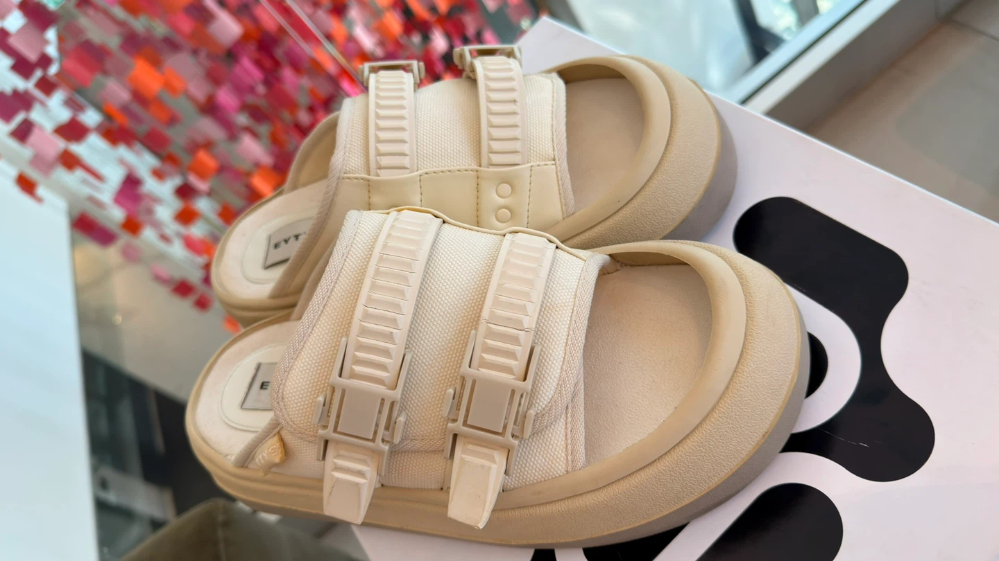 Exclusive Beige Capri Sandals by Eytys Men’s 8.5 /Women’s 10 US
