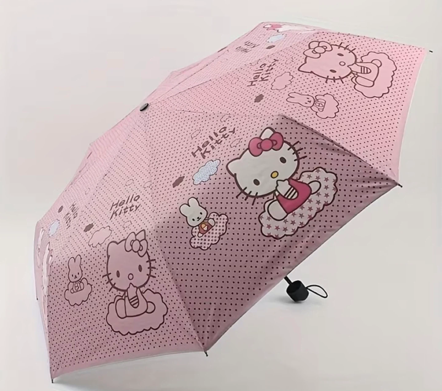 Hello Kitty Pink Polka Dot Umbrella