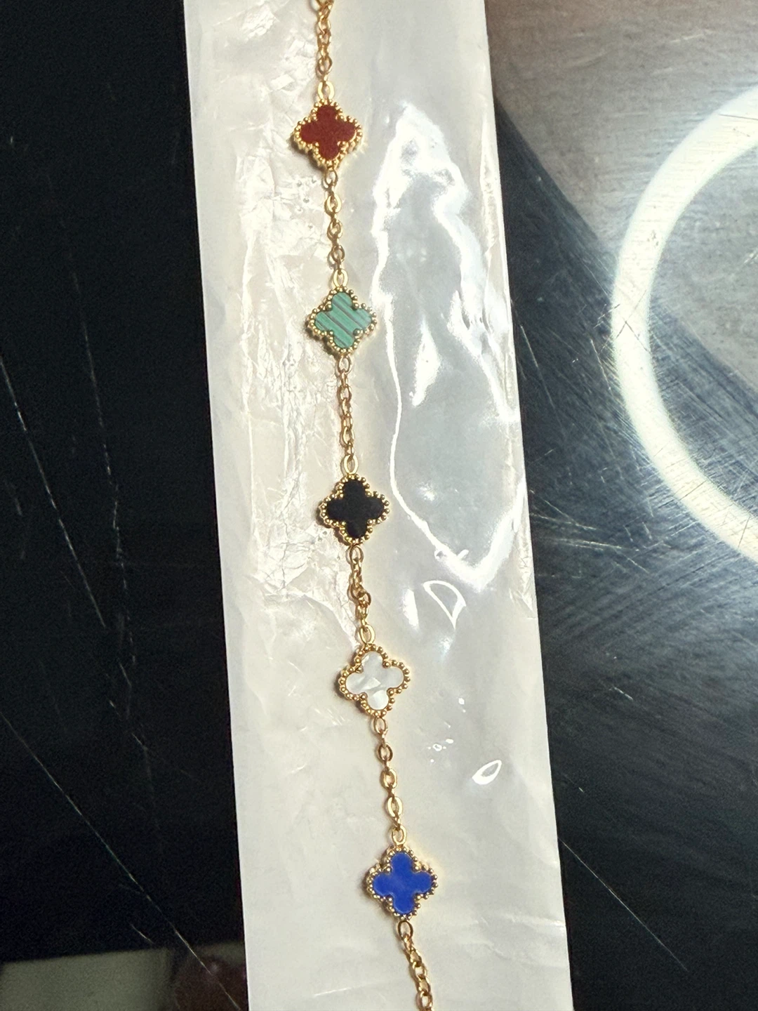 Non tarnish Clover bracelet - photo 2