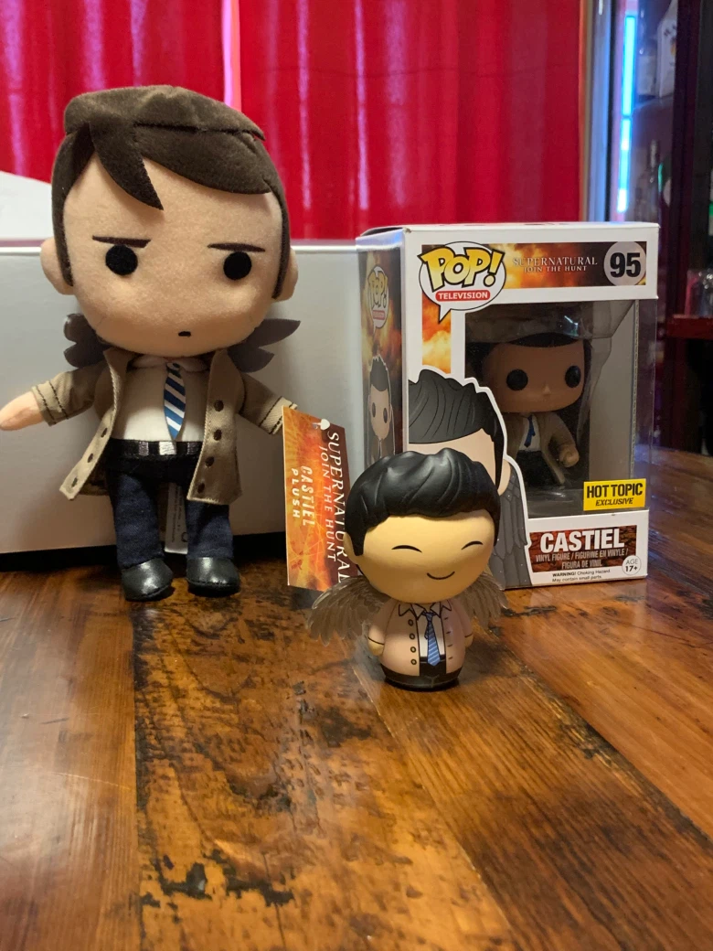 Castiel Funko Pop! Supernatural Figure and Plush Toy