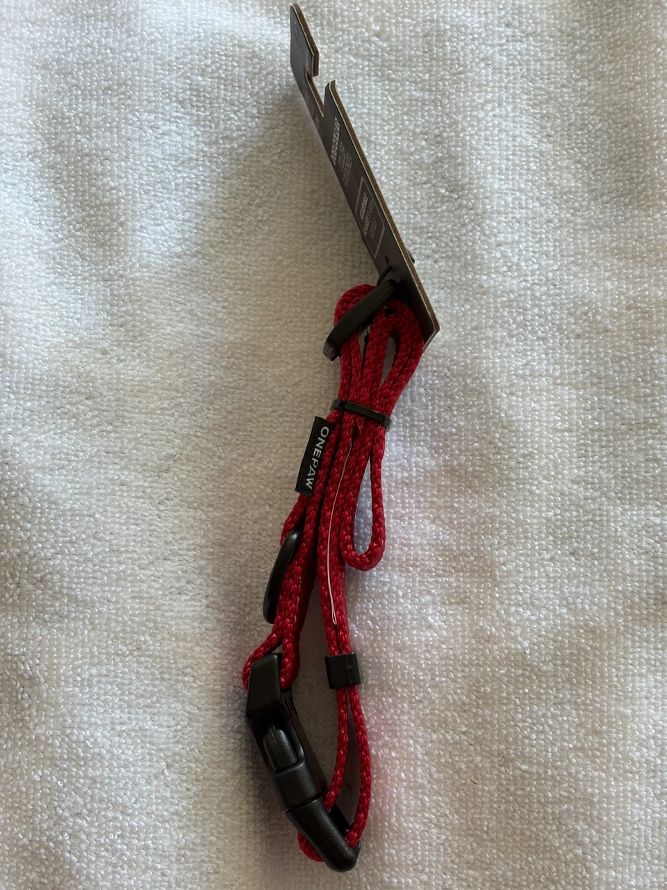 ONEPAW Red Adjustable Dog Collar M/M - photo 2