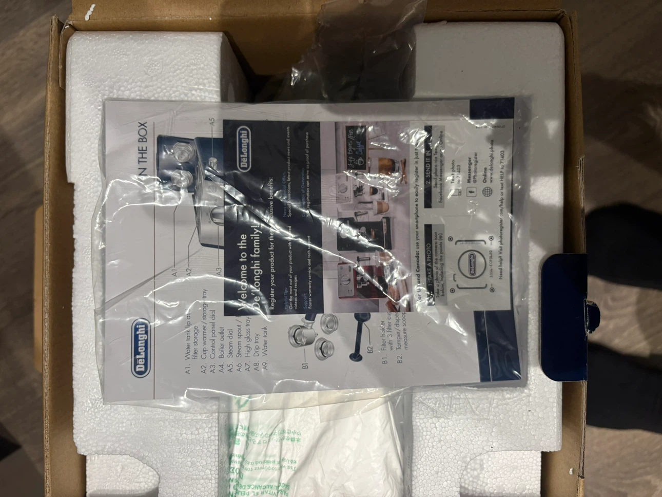 DeLonghi Manual Espresso Machine - photo 5