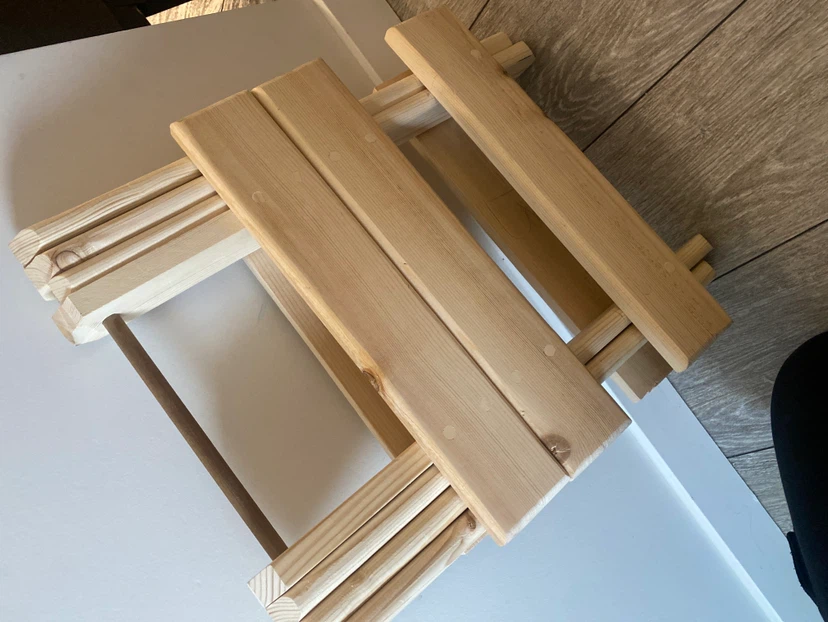 Wooden Folding Stool - photo 3