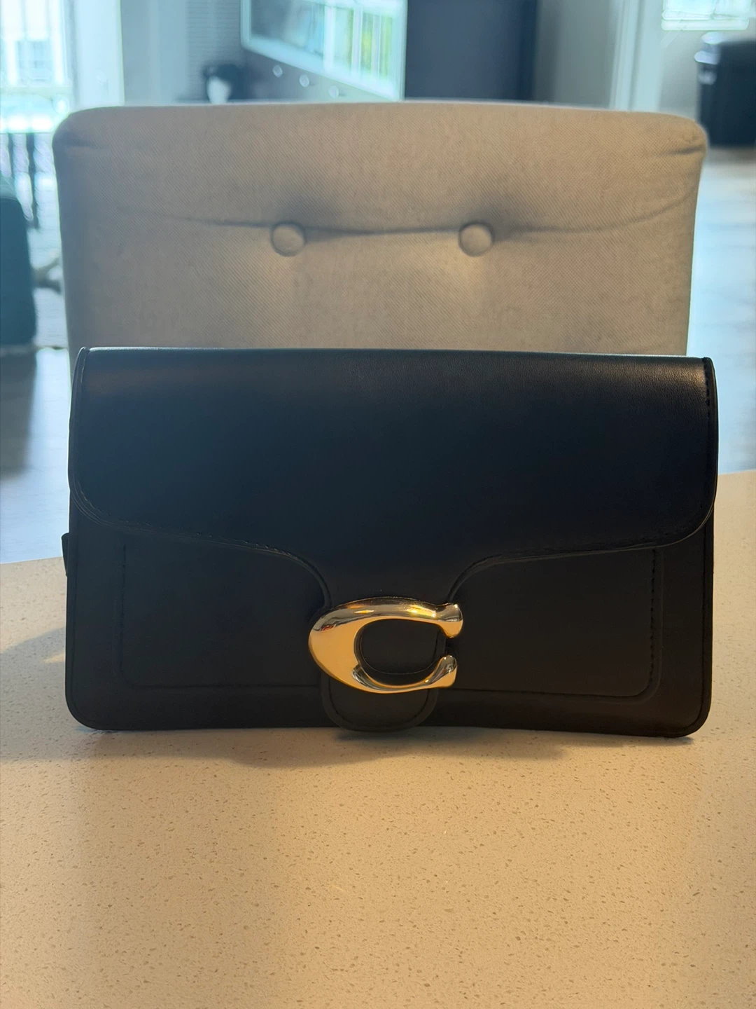 Black Coach Tabby Shoulder Bag