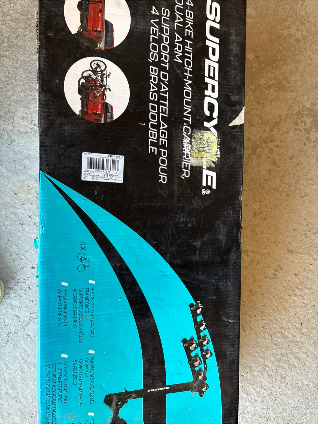 Supercycle 4-Bike Hitch-Mount Carrier - photo 2