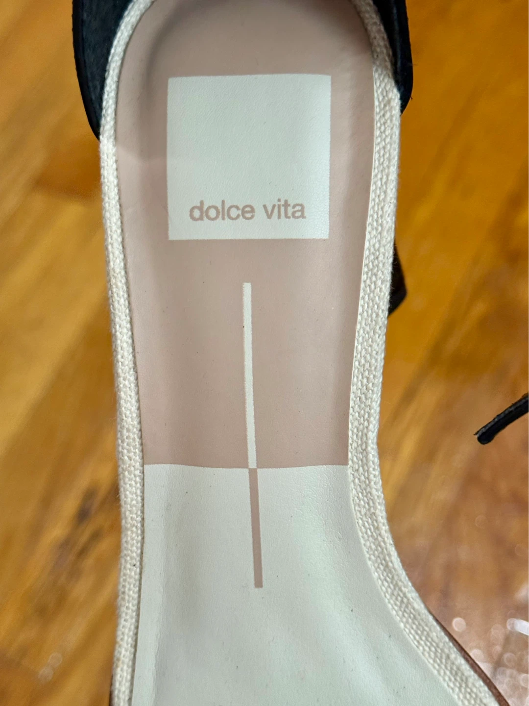 Brand New Dolce Vita Black & White Heeled Sandals - photo 3