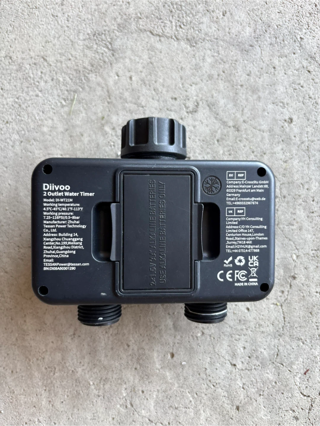 Diivoo 2 Outlet Water Timer - photo 2