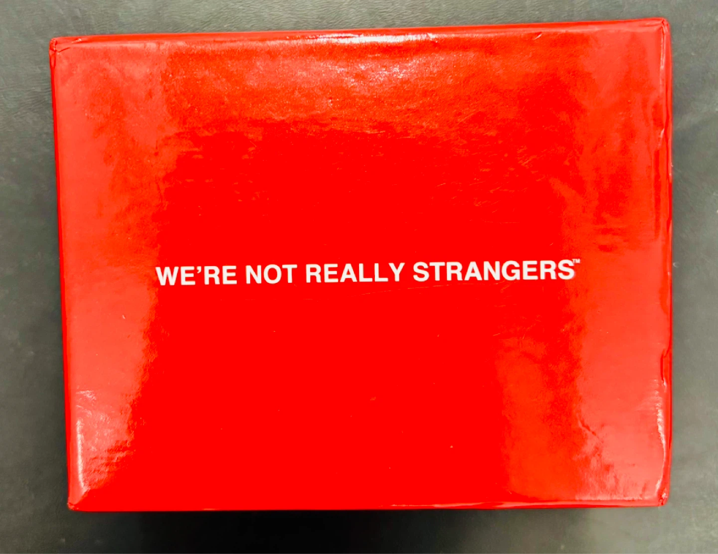 We're Not Really Strangers Card Game