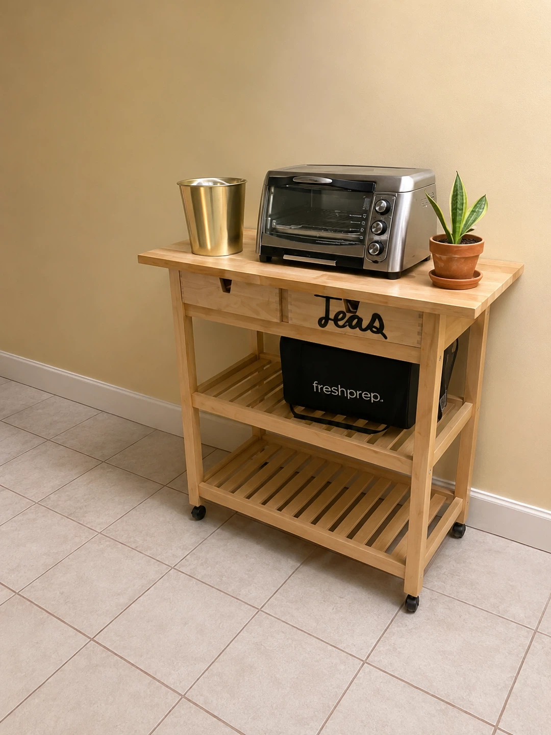 IKEA Wood Kitchen Cart