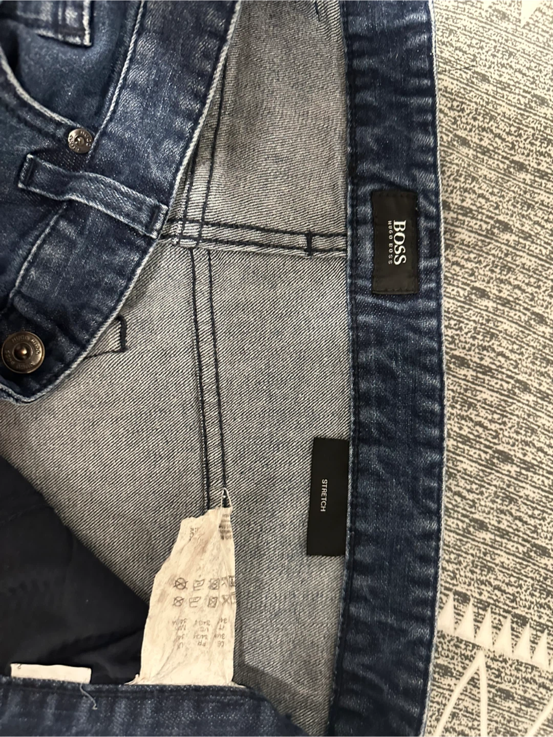 BOSS Hugo Boss Stretch Denim Jeans - photo 3