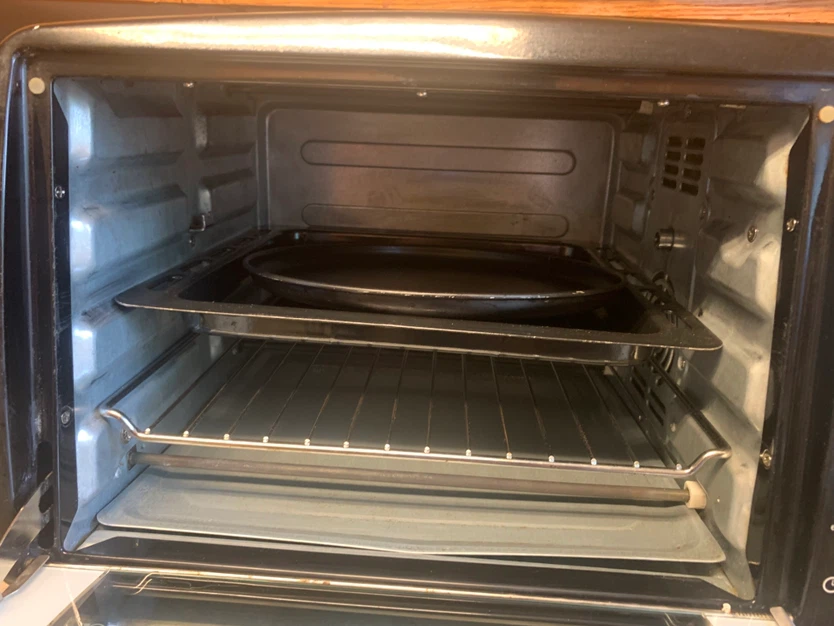 Black Rotisserie Convection Toaster Oven - photo 2