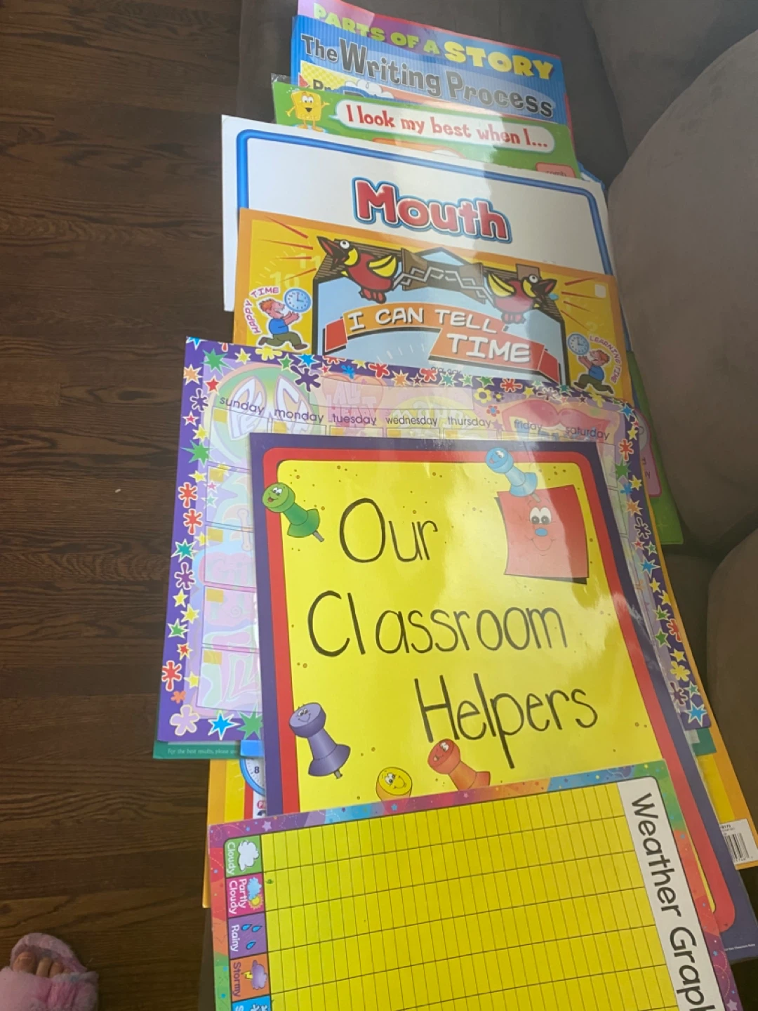 Large lot ofClassroom Learning Posters