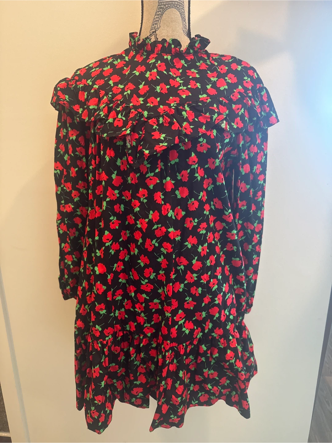 Zara Floral Ruffle Dress