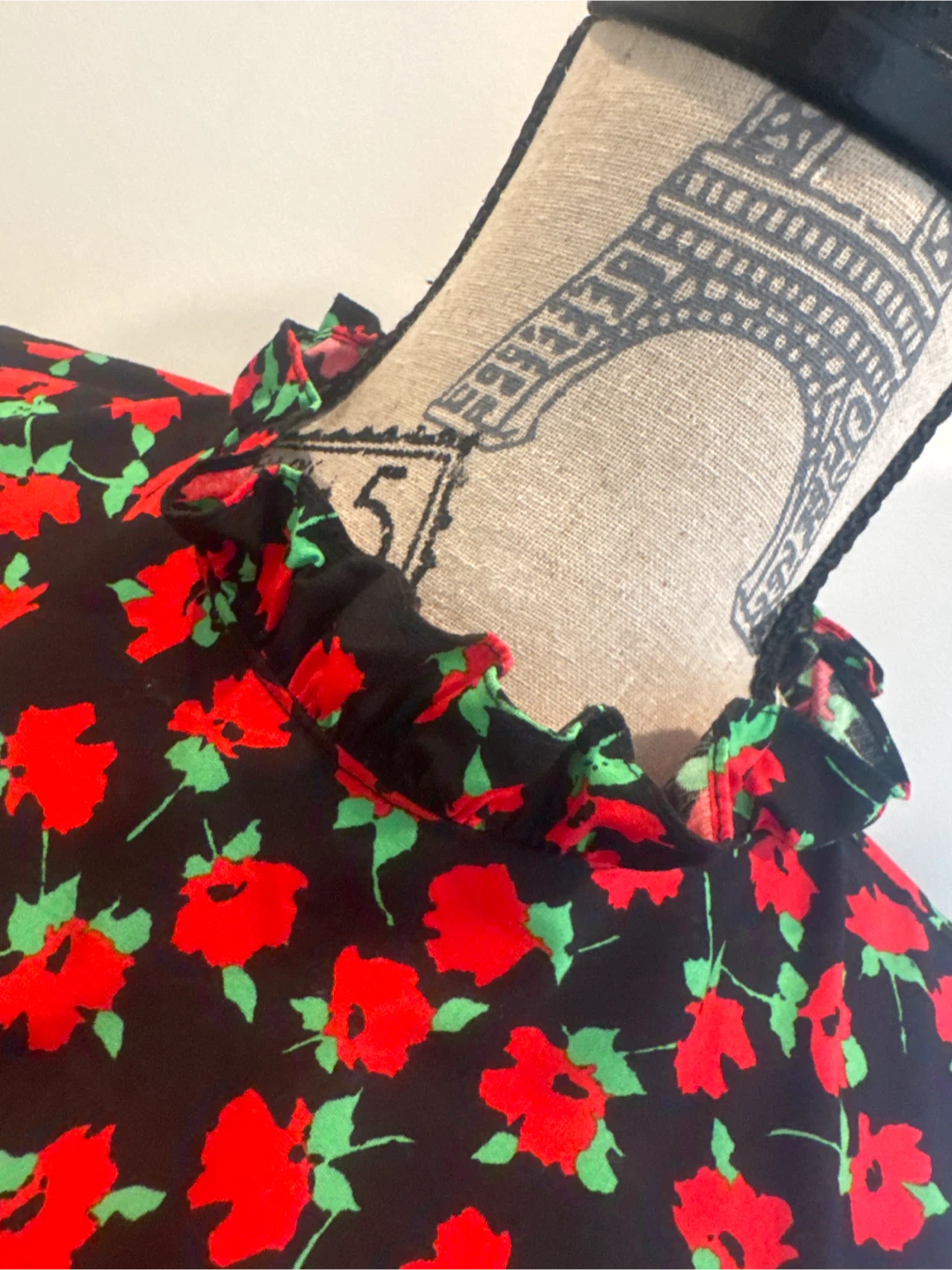 Zara Floral Ruffle Dress - photo 2