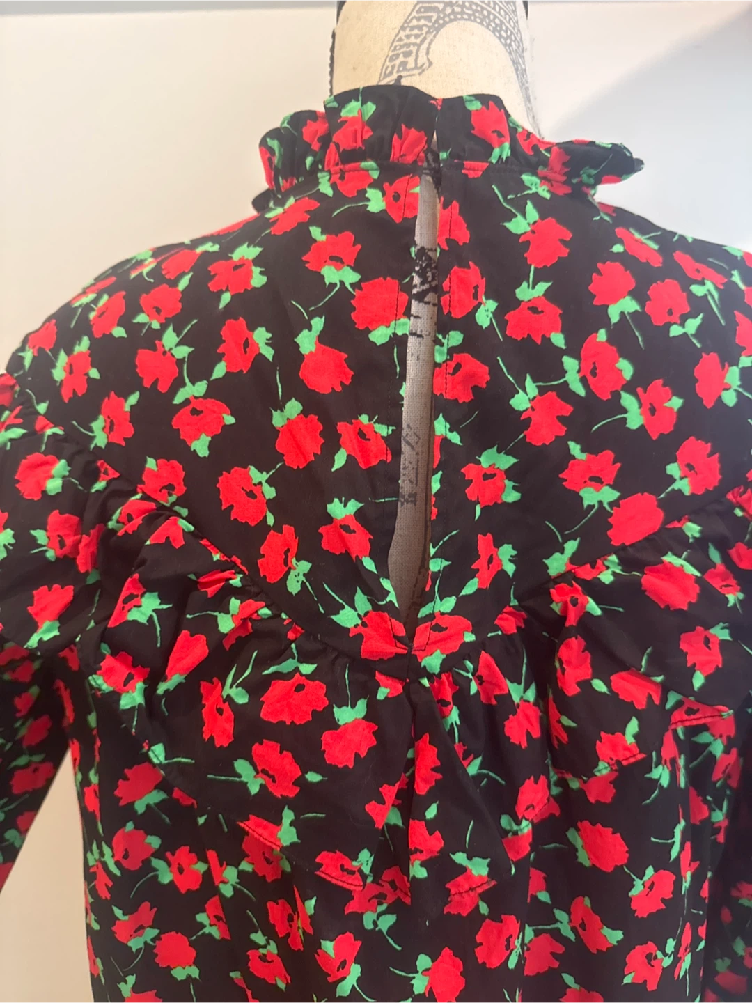 Zara Floral Ruffle Dress - photo 4