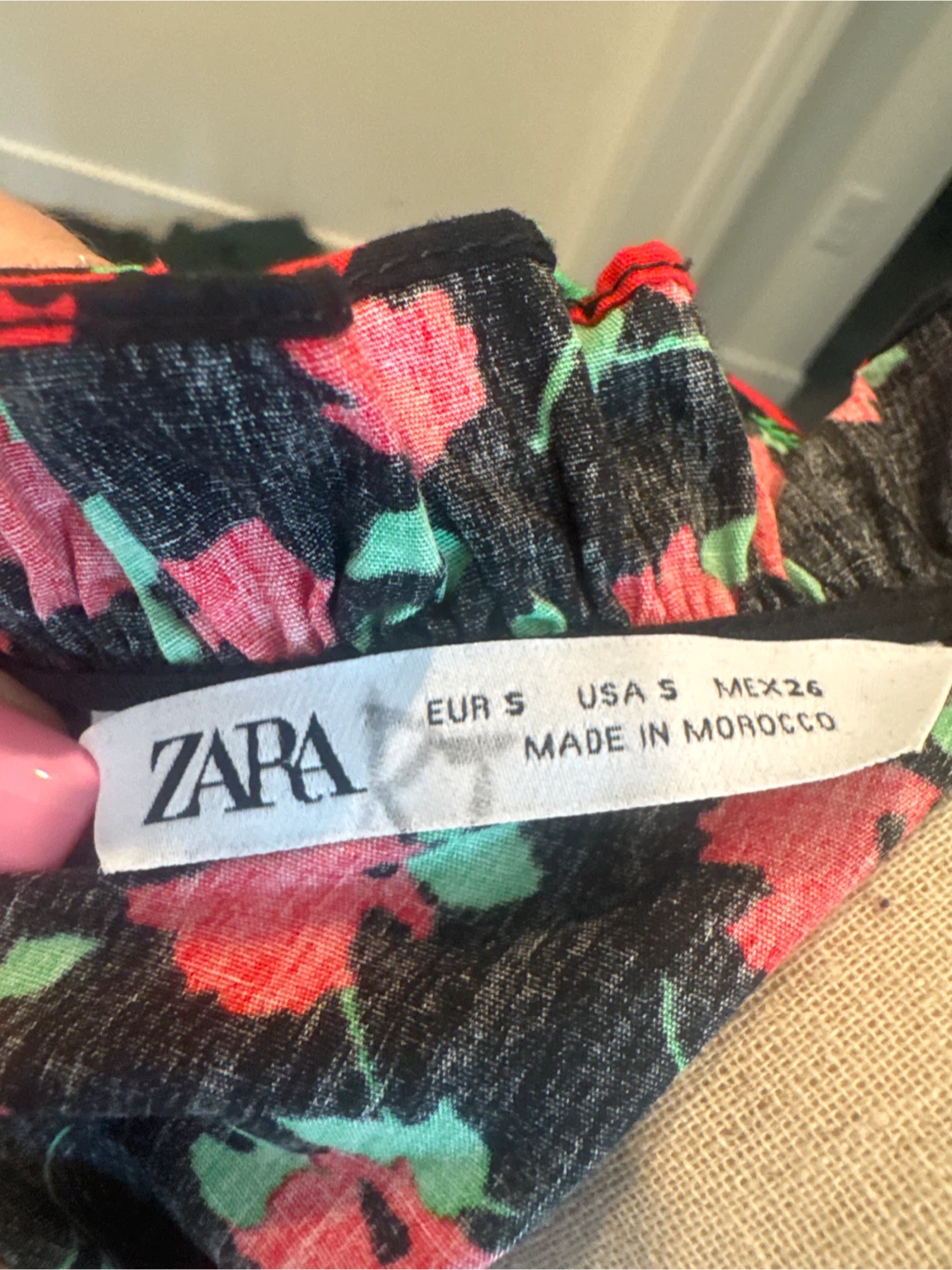 Zara Floral Ruffle Dress - photo 5