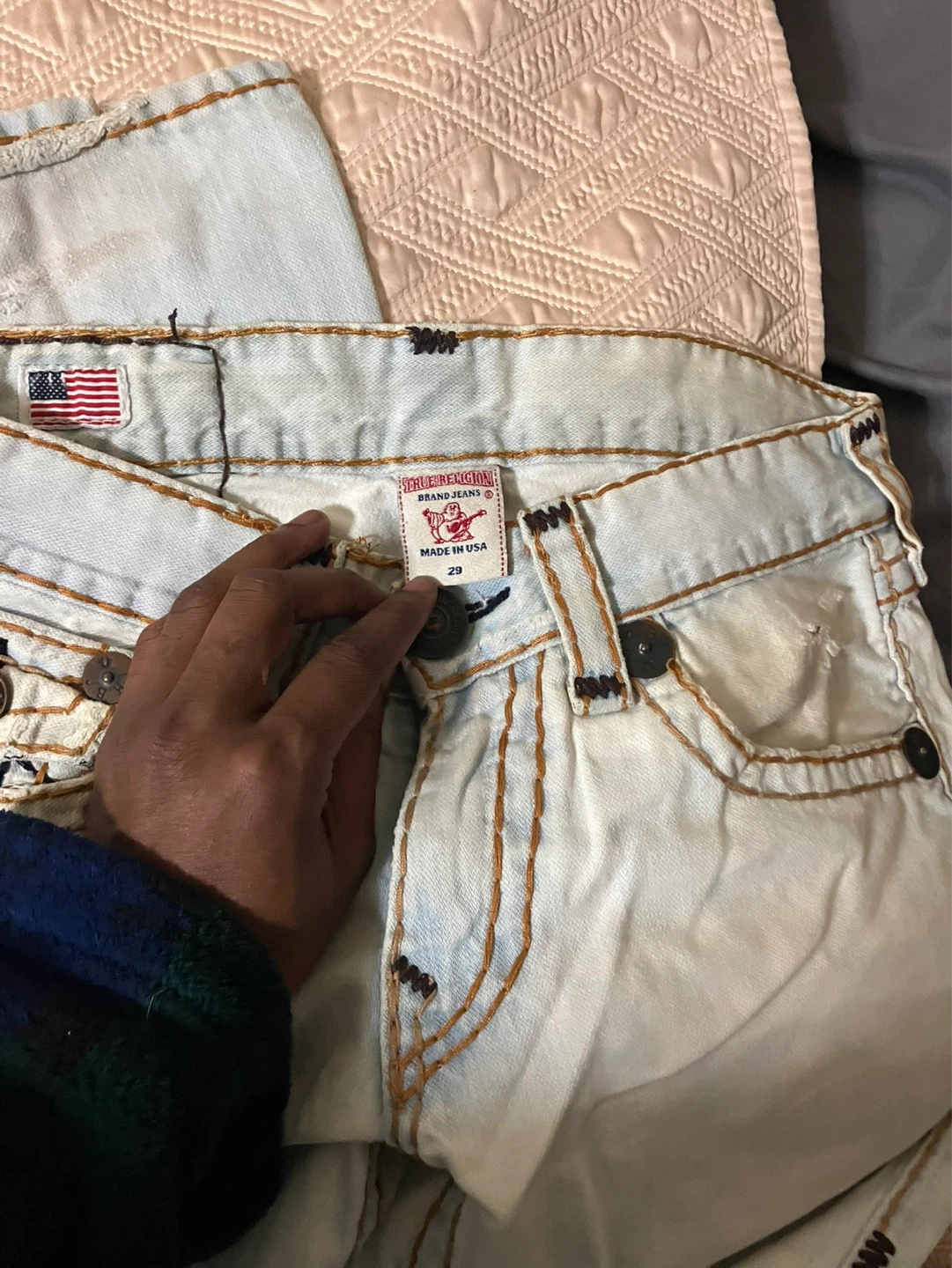 Vintage True Religion Bootcut Jeans - photo 3