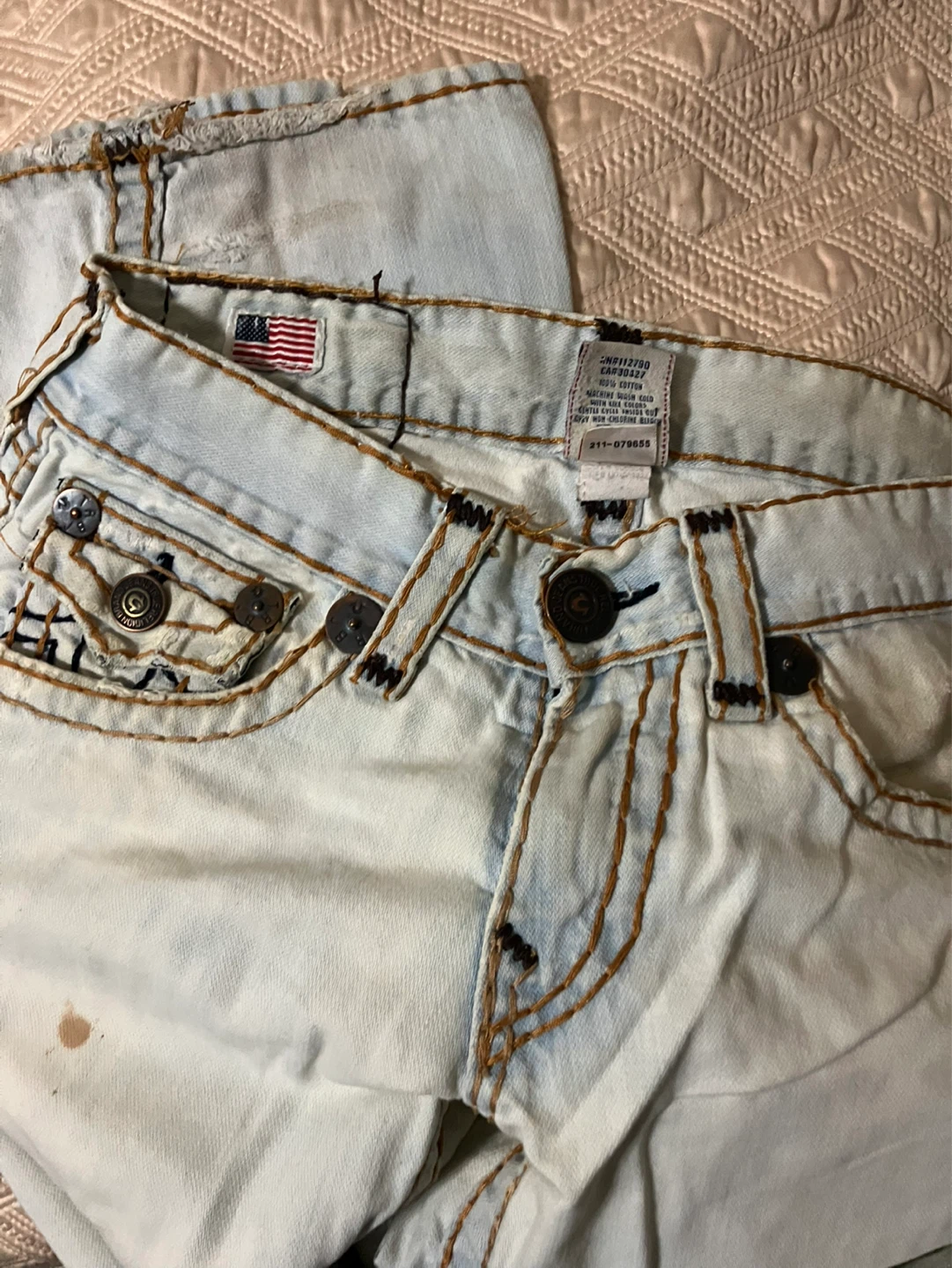 Vintage True Religion Bootcut Jeans - photo 4