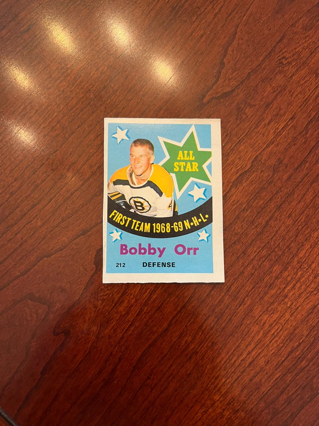 1969 O-PEE-CHEE 212 BOBBY ORR