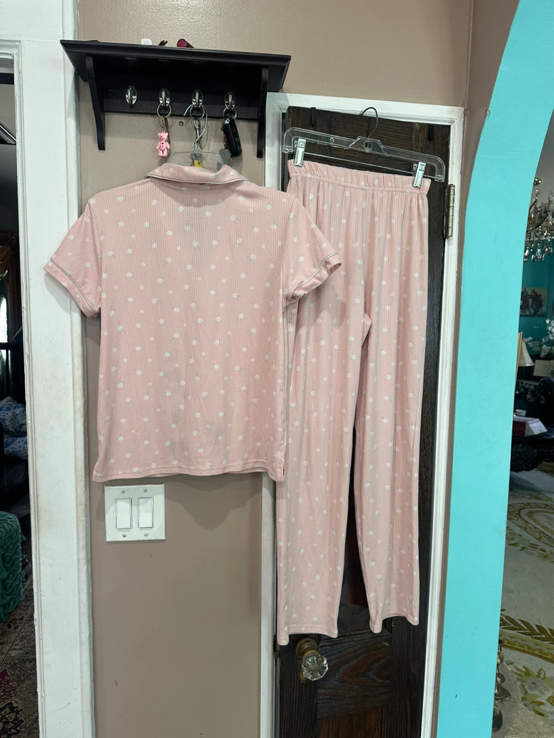 Nine West Pink Floral Pajama Set - photo 4