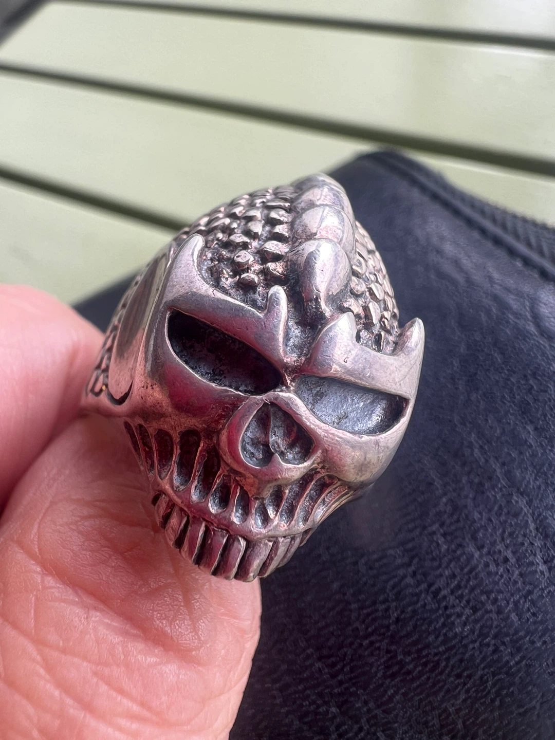 925 Sterling Silver Skull Ring