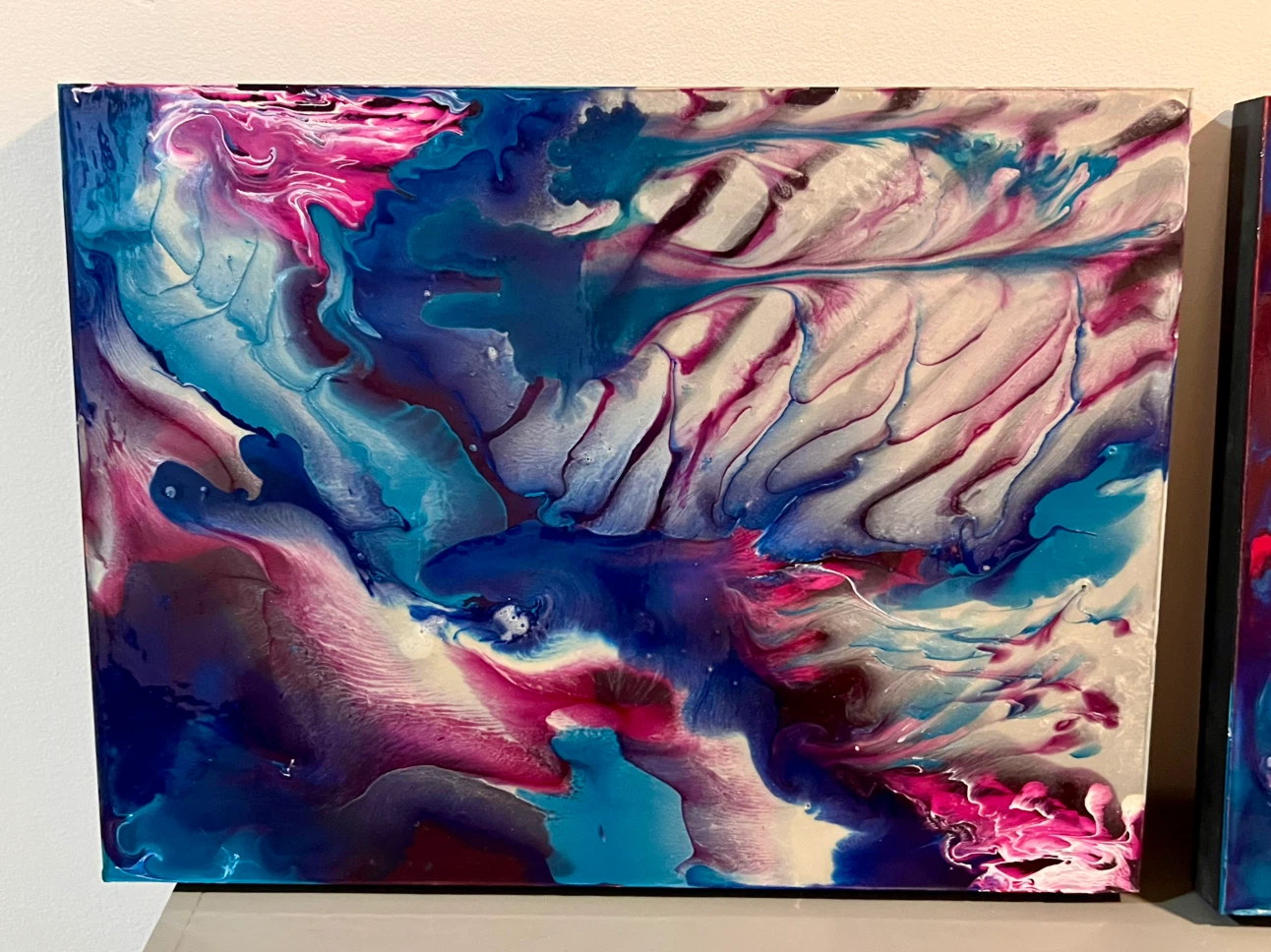 Acrylic Pour Paintings - Set of 2 - photo 2