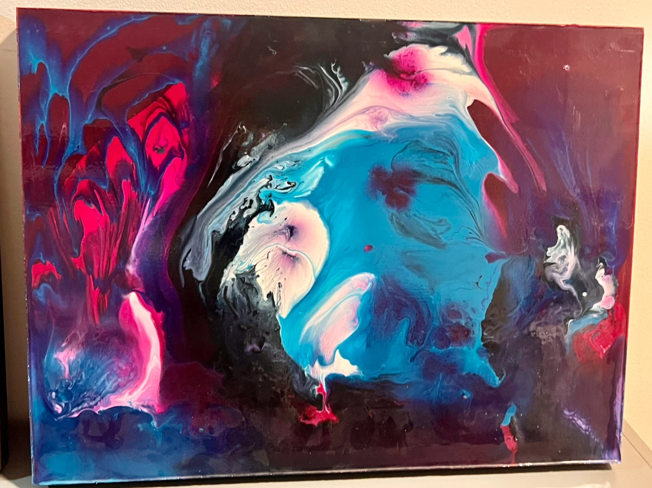 Acrylic Pour Paintings - Set of 2 - photo 3