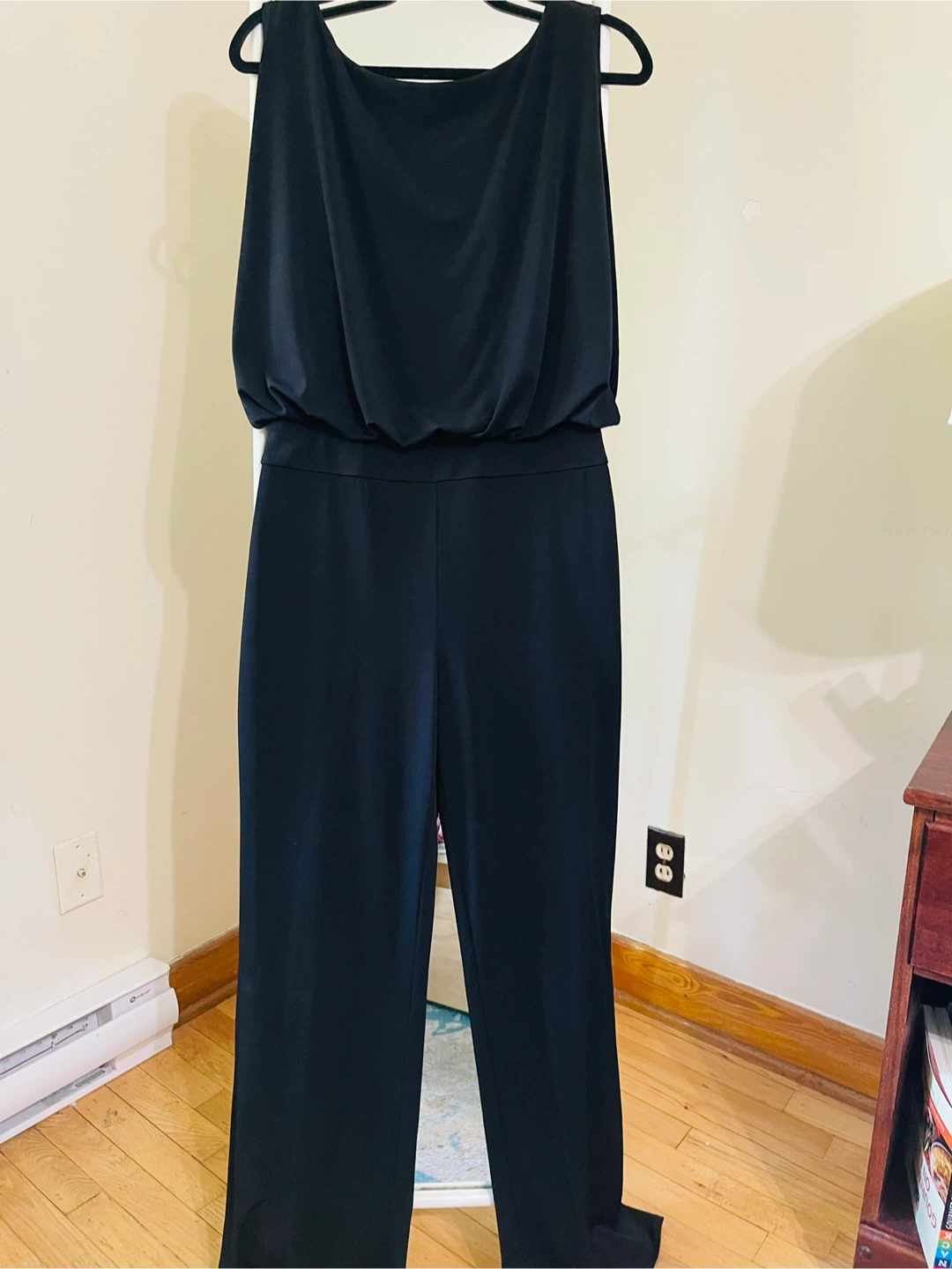 Laundry by Shelli Segal Black Jumpsuit