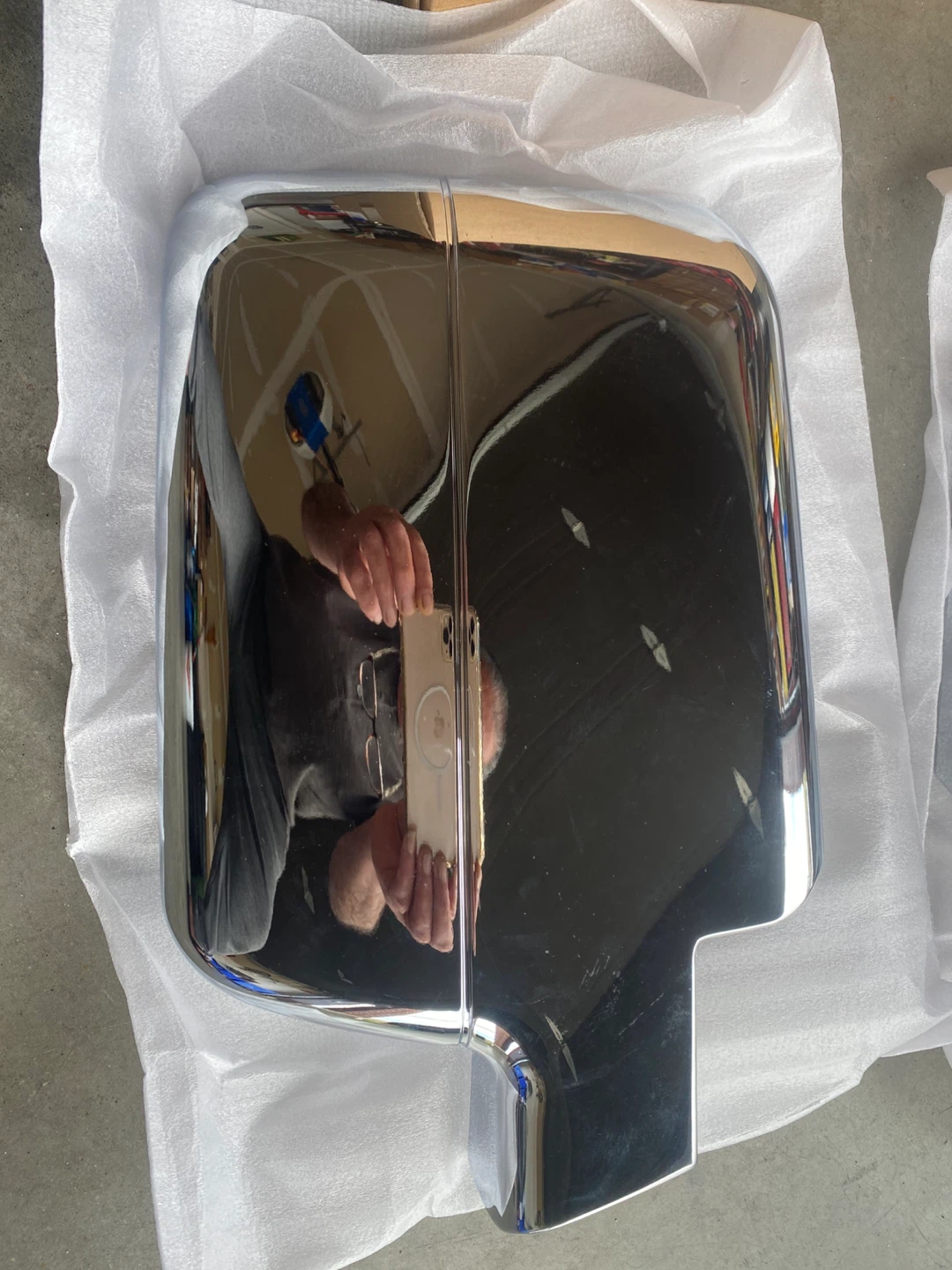 Chrome Mirror Covers for Ford F-150 - photo 2