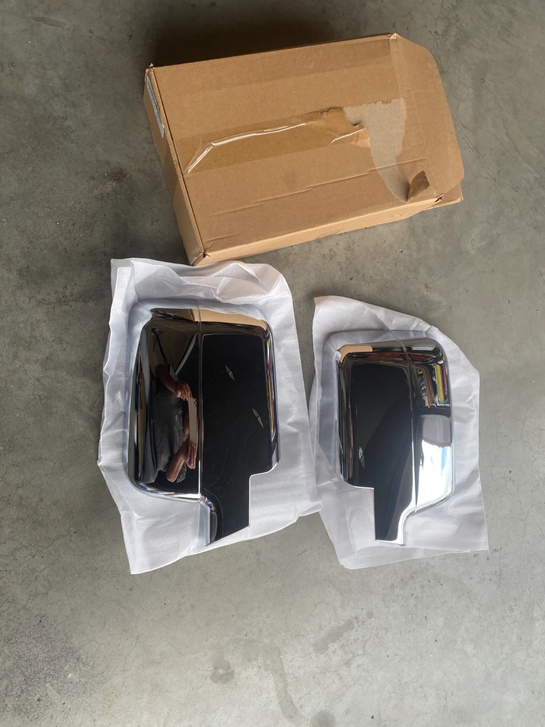 Chrome Mirror Covers for Ford F-150 - photo 3